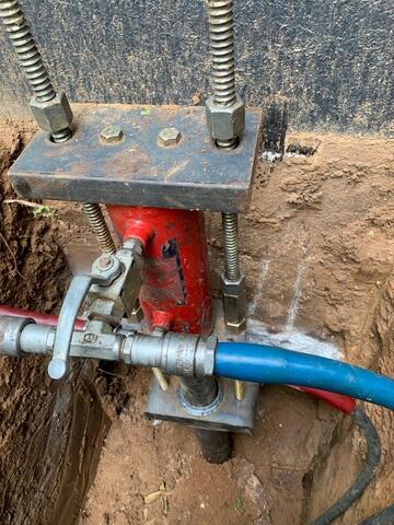 Installed Pier