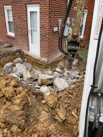 Concrete Underpinning Mess