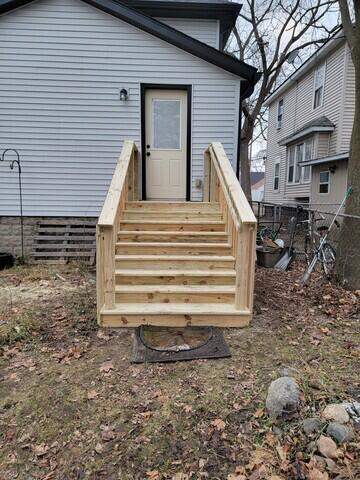 Completed Rear Entry