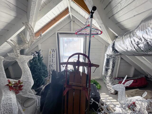 Attic Lacking Insulation