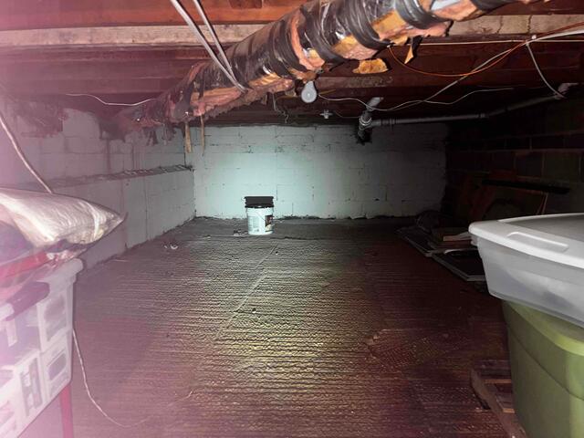Crawl Space Before