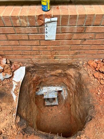 After Foundation Pier System Installation