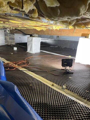 Drainage Matting Installation