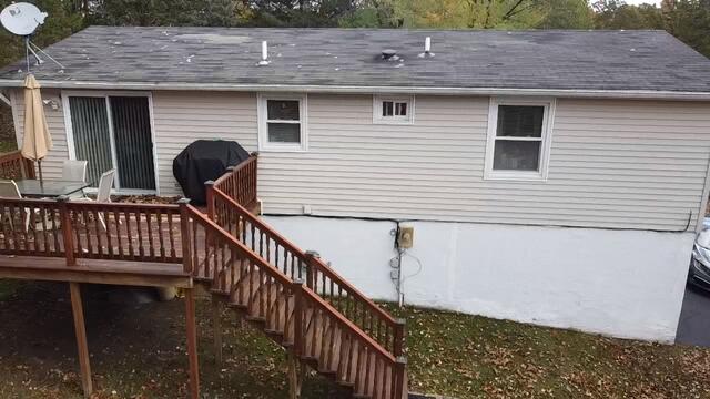 Before Poughquag Roof Replacement