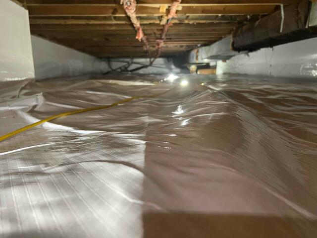 Crawl Space Moisture Barrier