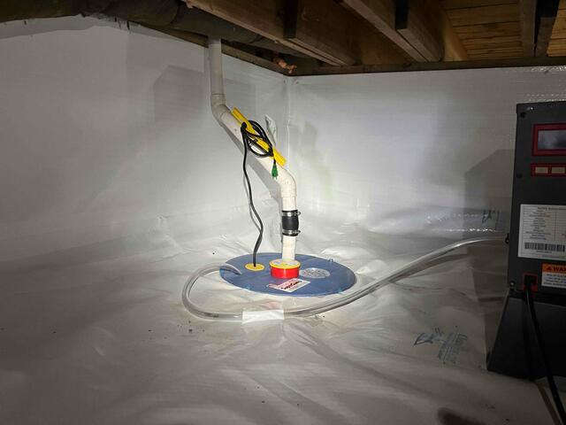 Crawl Space Waterproofing
