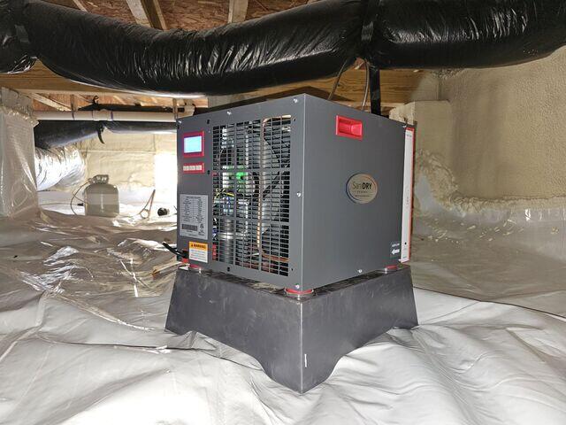 SaniDry Sedona Installed