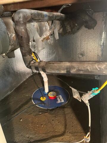 SuperSump System for CrawlSpace
