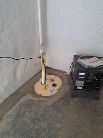 SaniDry Sedona Dehumidifier