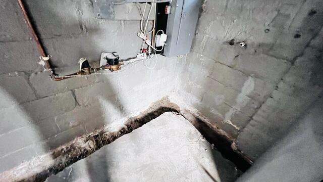 During WaterGuard Installation