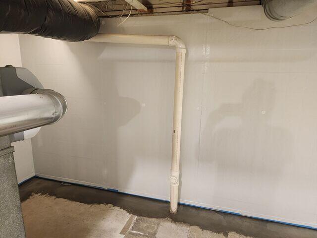Pre Basement Finishing Wall Panels