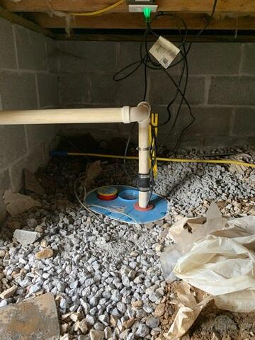 Crawl Space Sump Pump