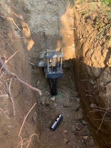 Piers Under The Exposed Footer