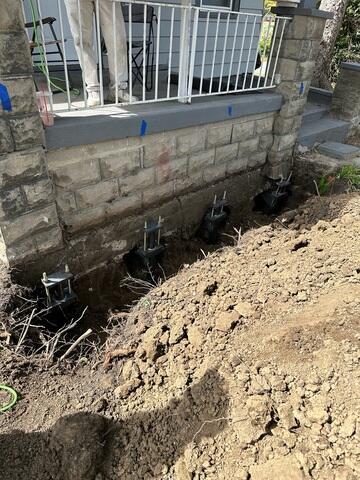 Front Porch After Lifting