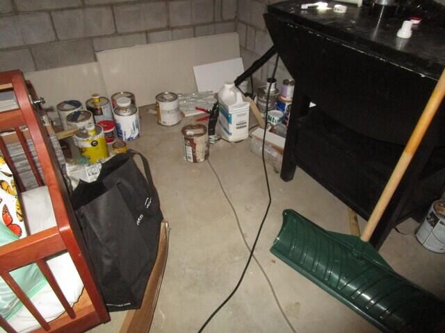 Before Sump Pump