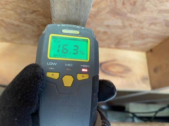 Moisture Readings