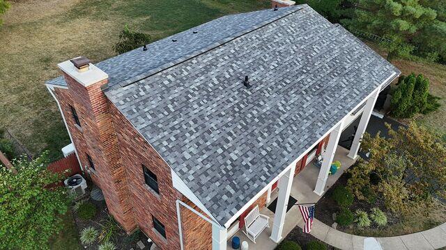 Side View of New Roof