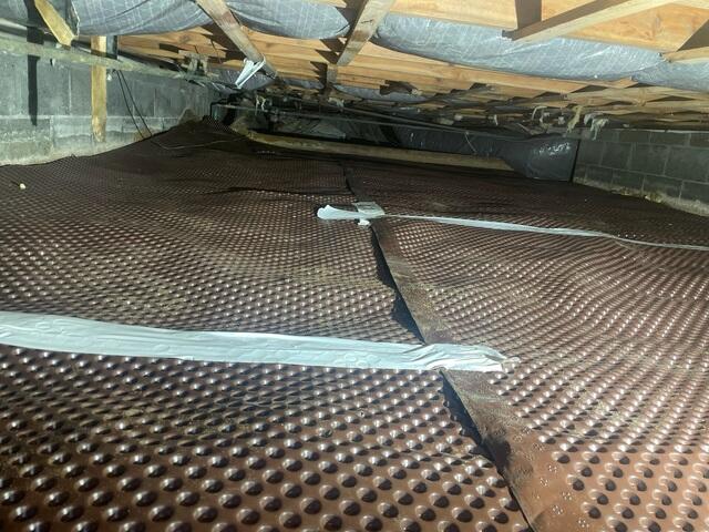 Drainage Matting Installation