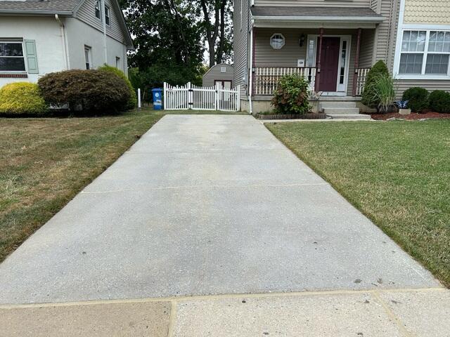 Repaired Driveway