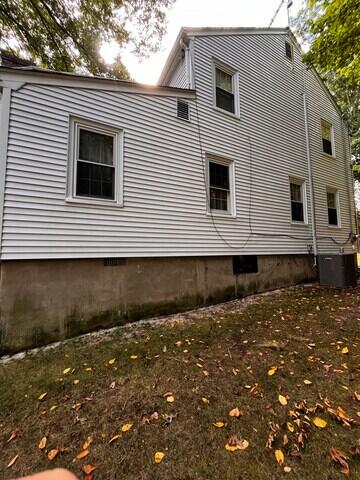 Aluminum siding after