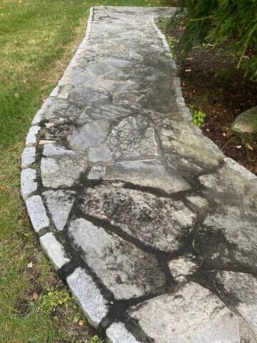 Stone Walkway before
