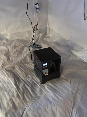 Sump Pump and Dehumdifier
