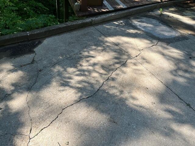 Cracked Concrete