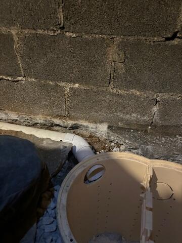 Drain Pipes Installed