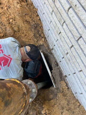 Helical Pier Installation