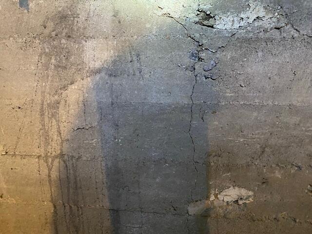 Cracking on the Basement Wall