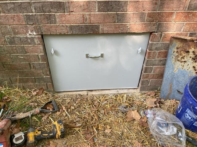 Crawl Space Door