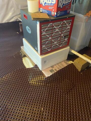 SaniDry Sedona Installation