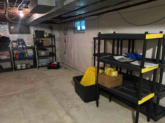 Before Basement Finishing