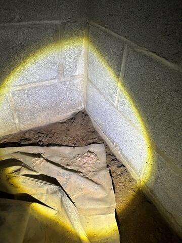 Evidence of Water Intrusion