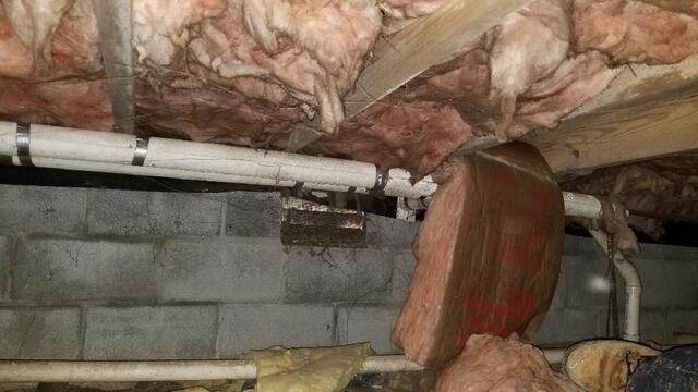 Fallen Insulation