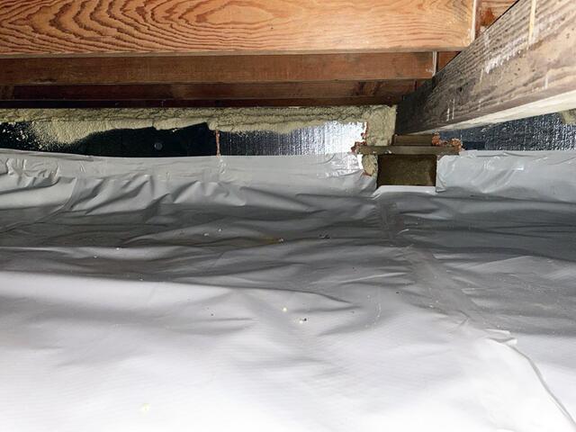 Rim Joists, Walls, & Gaps Insulated
