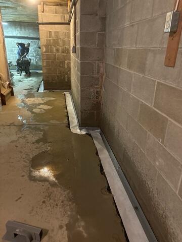 During WaterGuard Install