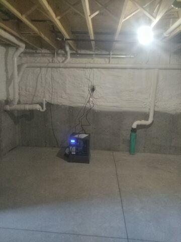 After Dr. Energy Saver Insulation Installment.