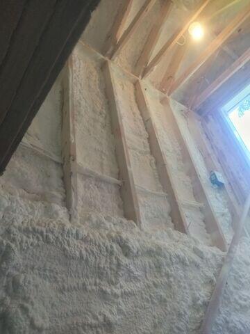 After Dr. Energy Saver Insulation Installment.