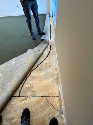 Floor Cracks