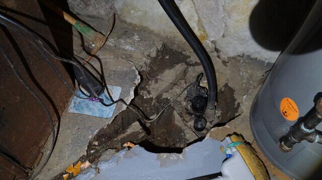 Old Sump Pump