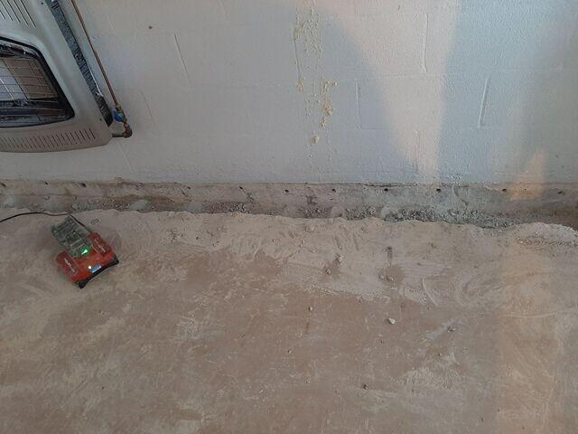 Weeping Holes Drilled