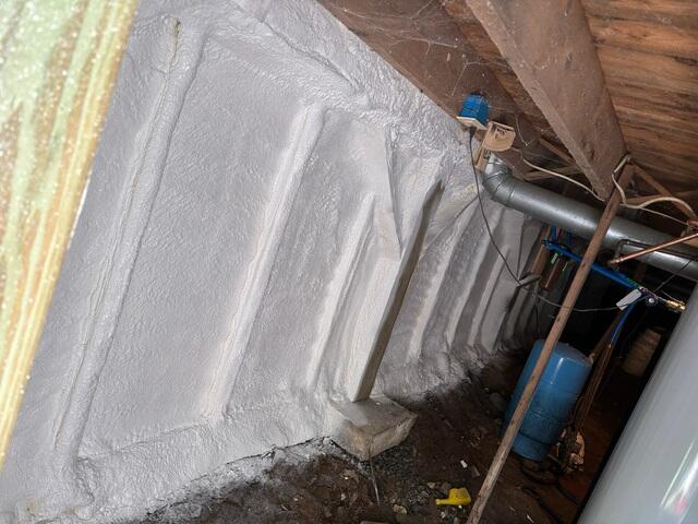 After Insulation Upgrade in Mount Vernon, ME