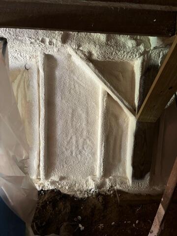 After Insulation Upgrade in Mount Vernon, ME