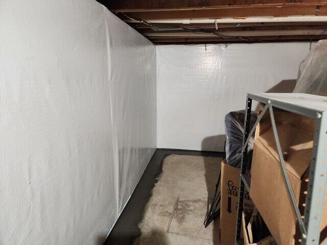 Pre Basement Finishing Moisture Barrier