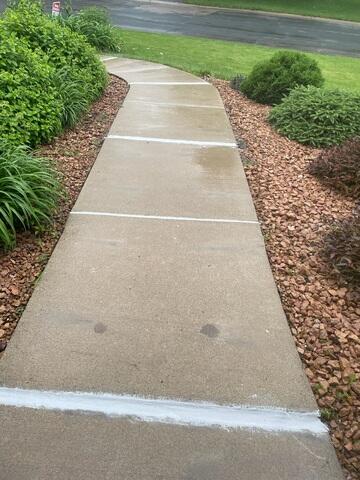 Resealed Sidewalk