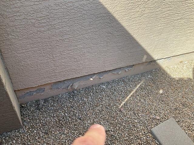 Signs of Stem Wall Failure: Flaking Paint in Anthem, Arizona