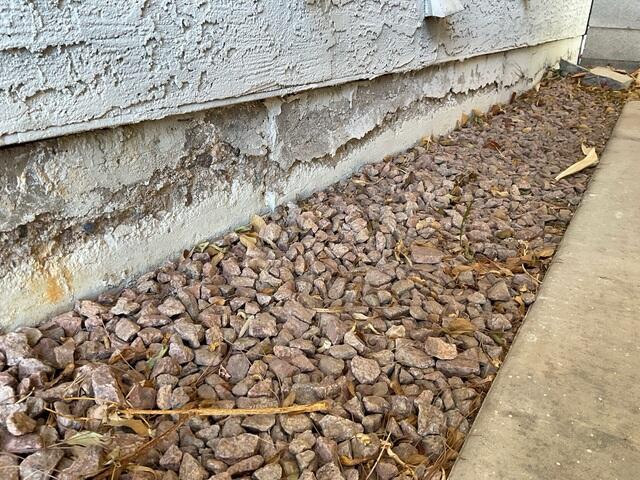 Signs of Stem Wall Problems: Spalling Concrete in Mesa, Arizona