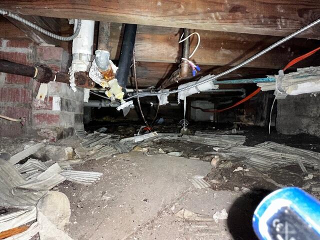 Nasty Crawl Space