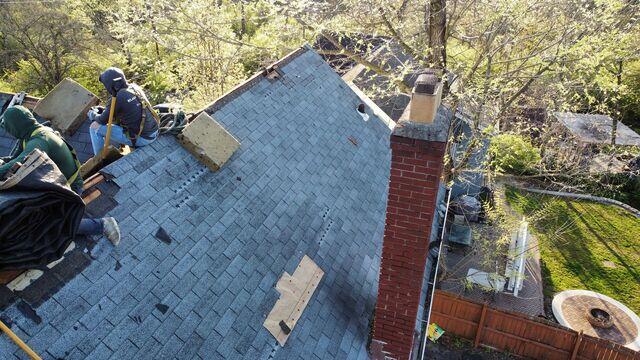 Existing Roof Close Up